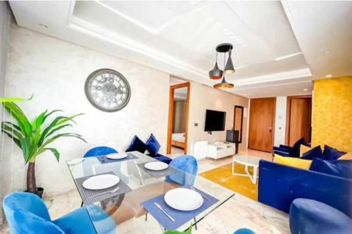 Residence Saphir Luxury Apartment With Terrace In Racine Касабланка