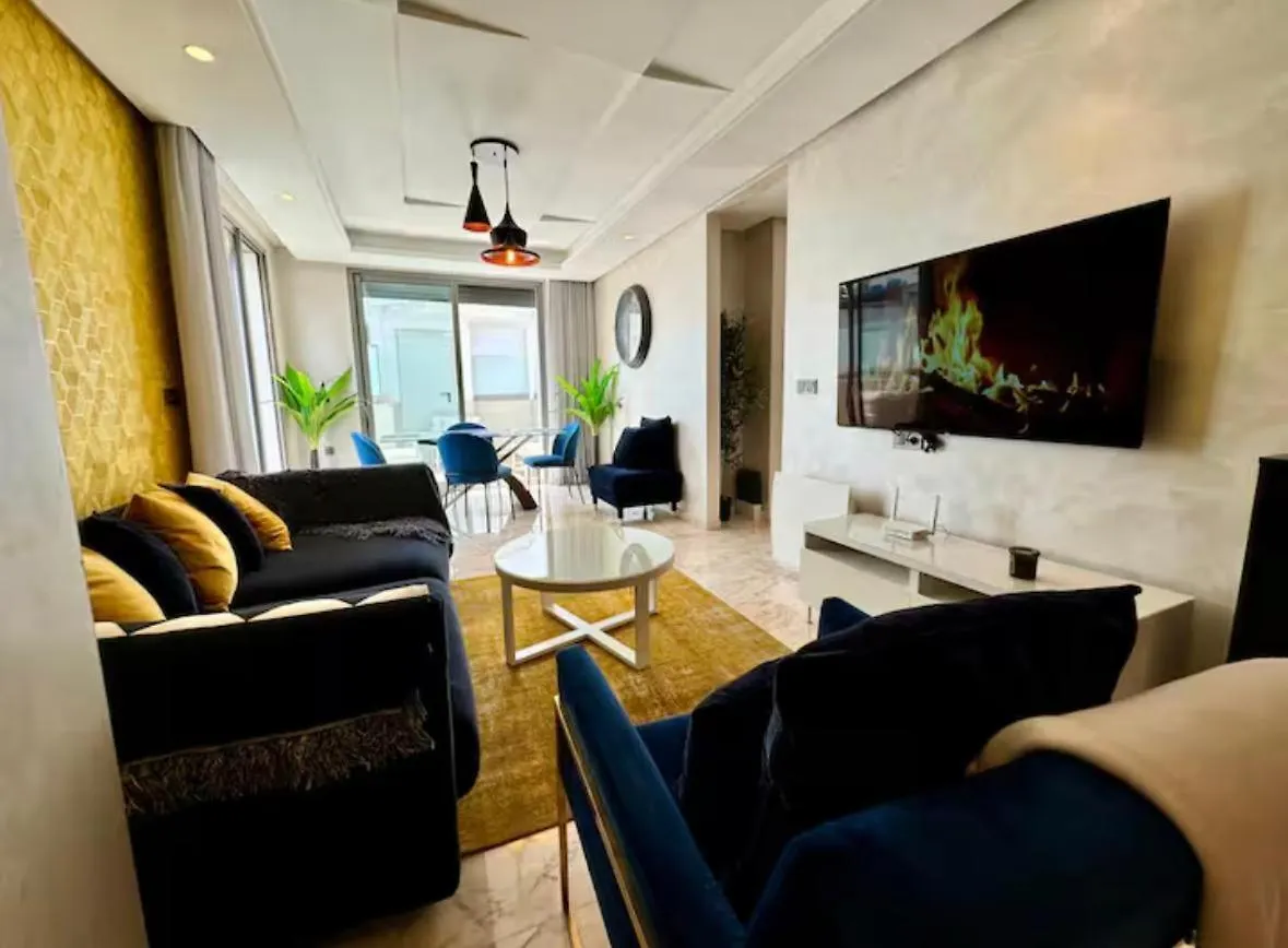 Residence Saphir Luxury Apartment With Terrace In Racine Касабланка Марокко